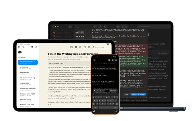 I Built the Writing App of My Dreams
